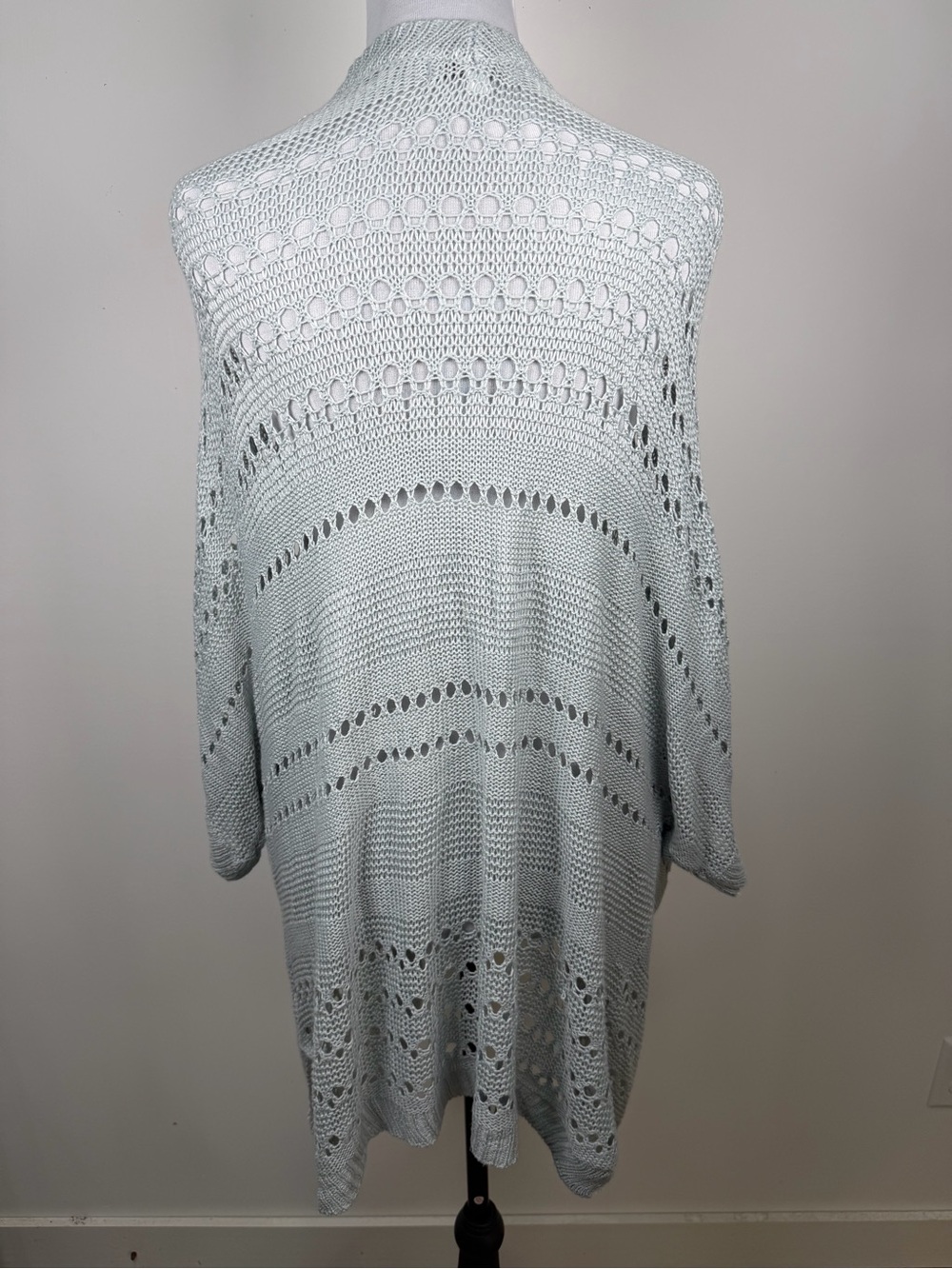 L love Sage Green Cardigan Women's Size S Cottagecore - Picture 3 of 5
